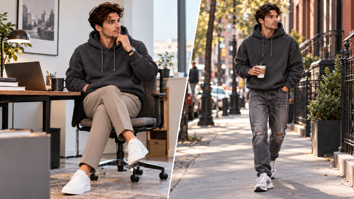 From Desk to Street: How to Wear a Hoodie That Works Everywhere