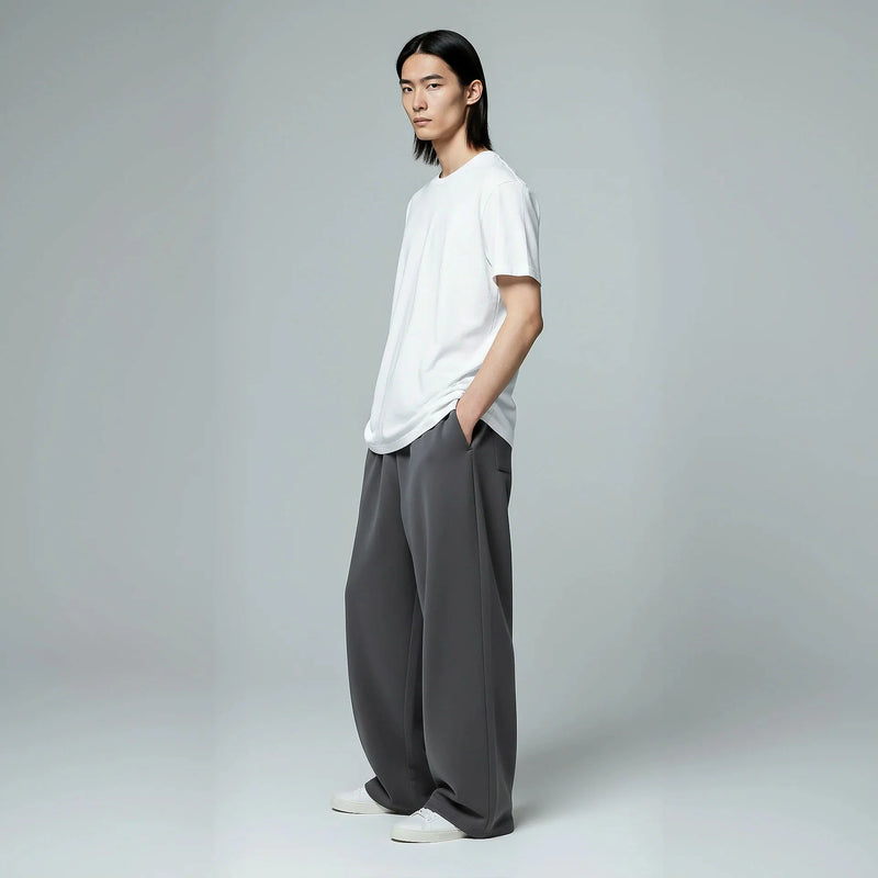 Baggy Trouser- Charcoal-zoom-