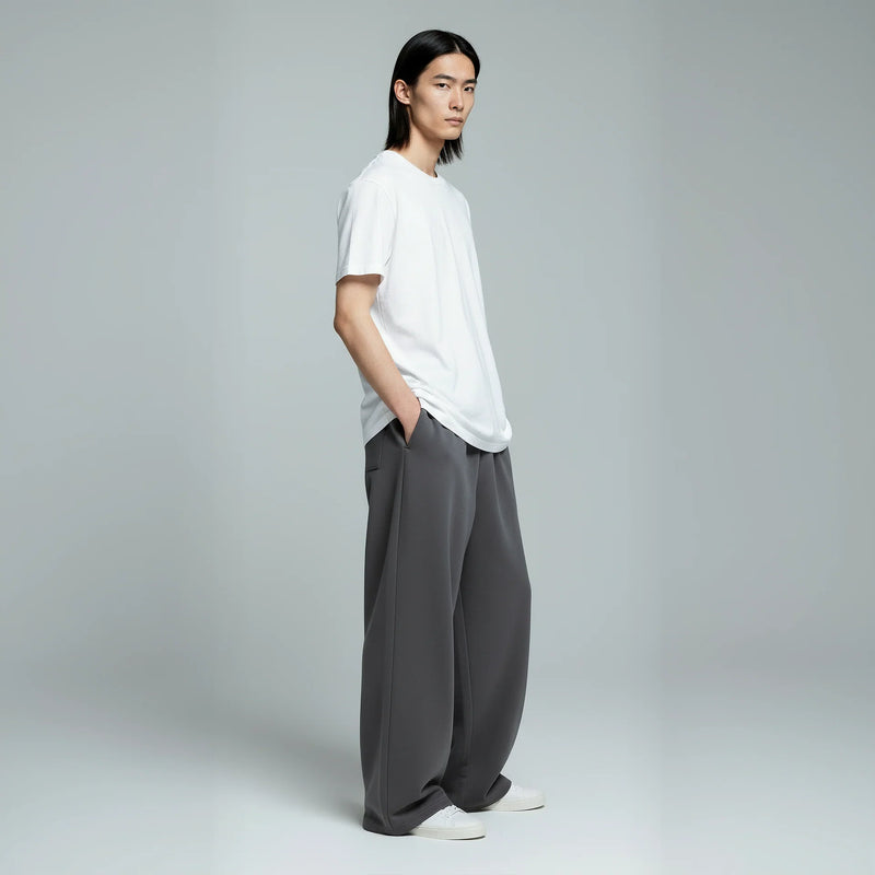 Baggy Trouser- Charcoal-zoom-