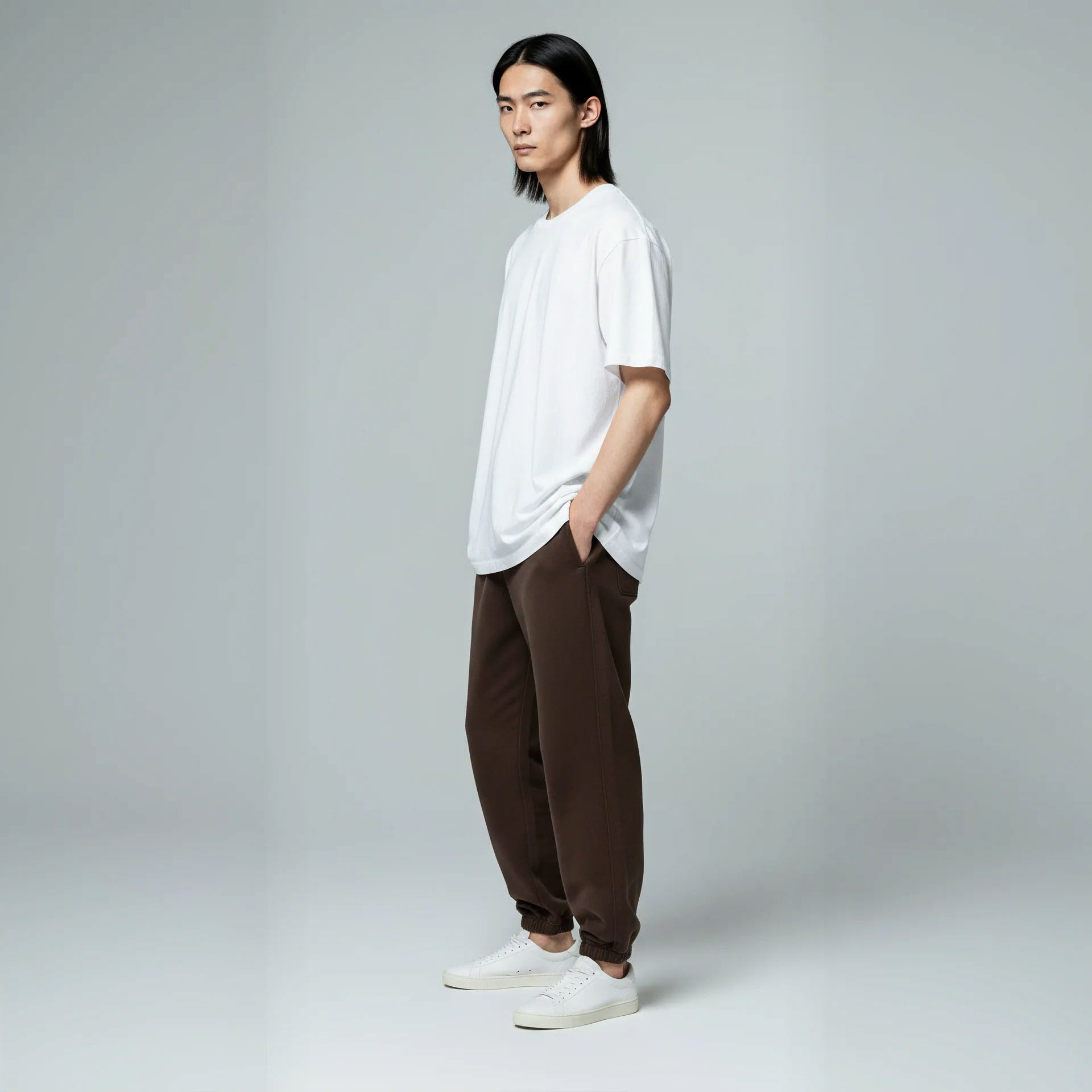 Pack of Classic Sweatpants- Espresso-zoom-5