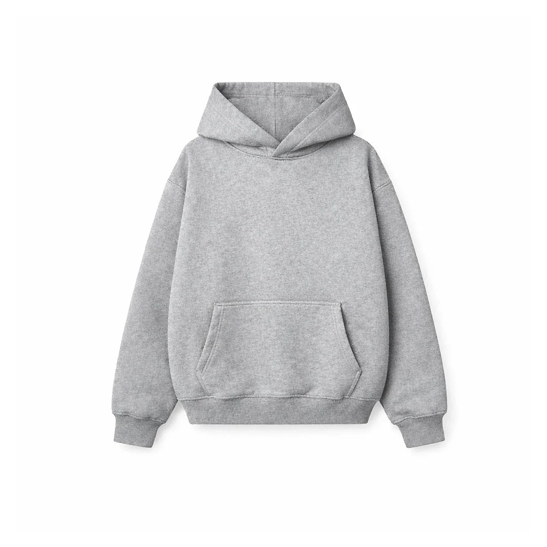 Drop Shoulder Hoodie- Petal-17