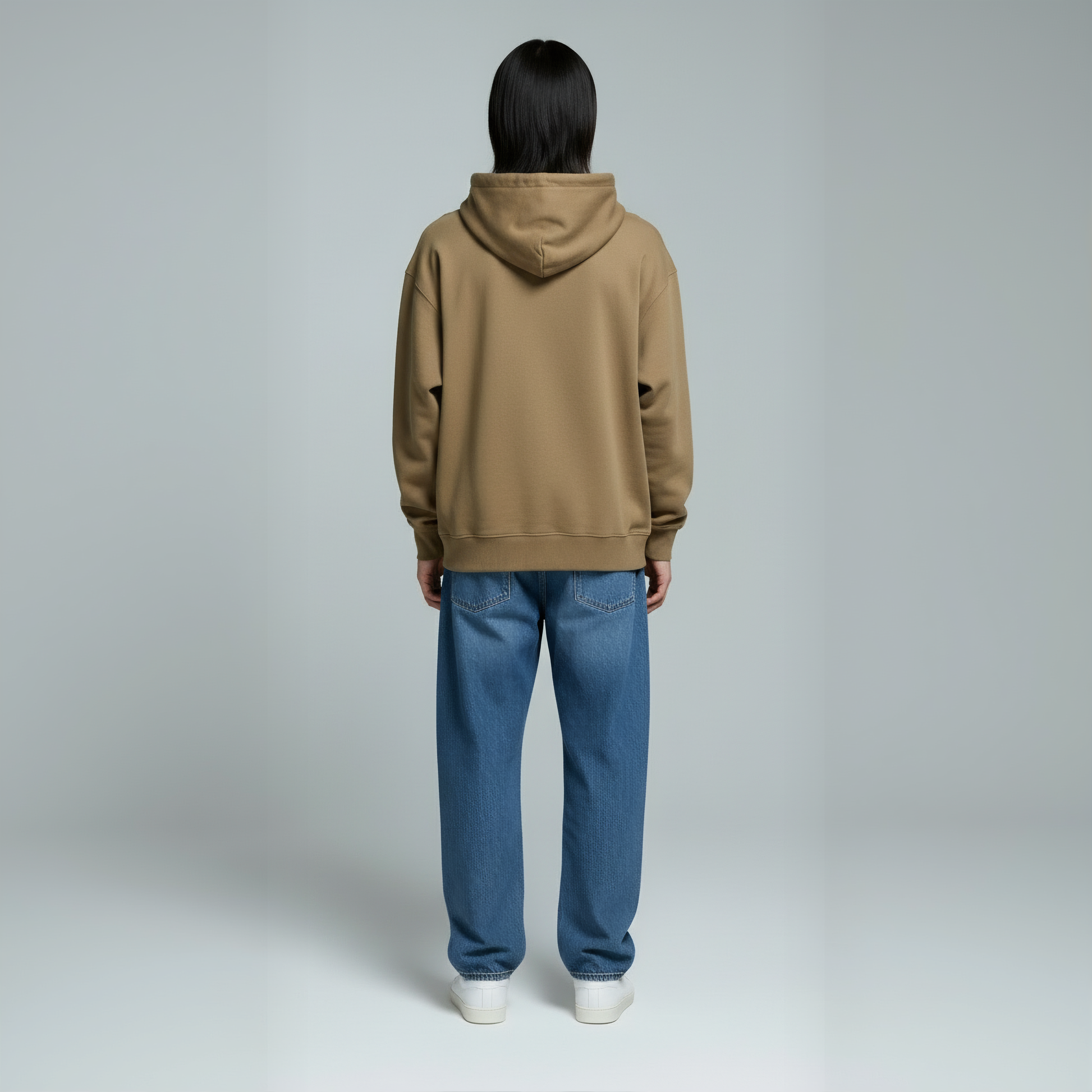 Pack of Drop Shoulder Hoodie- Clay-3