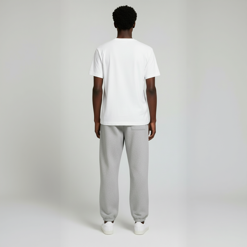 Classic Sweatpants- Heather Grey-zoom-