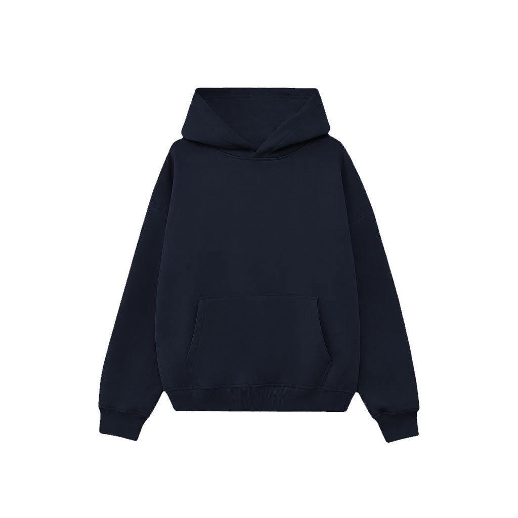 Drop Shoulder Hoodie- Espresso-15