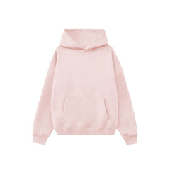 Unsex Blank Oversized Petal Hoodie for Streetwear