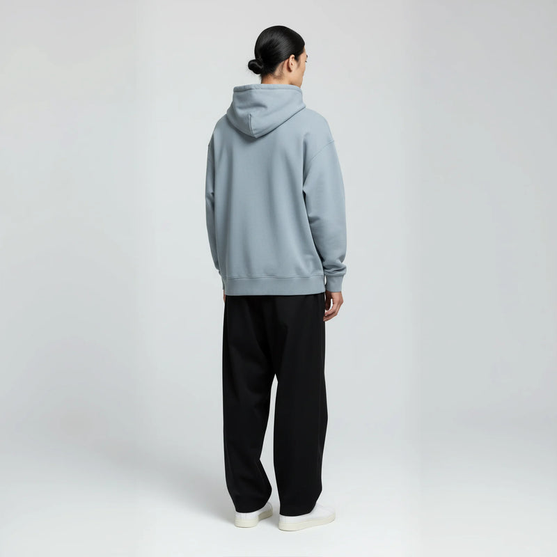 Pack of Drop Shoulder Hoodie- Slate-zoom-