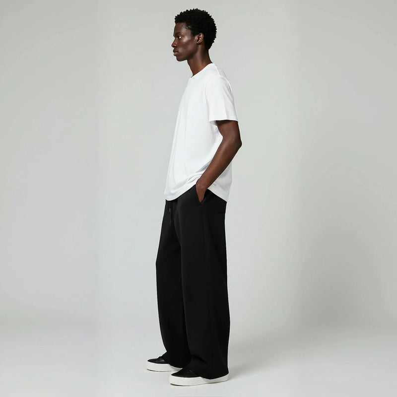 Pack of Baggy Trouser- Black-zoom-