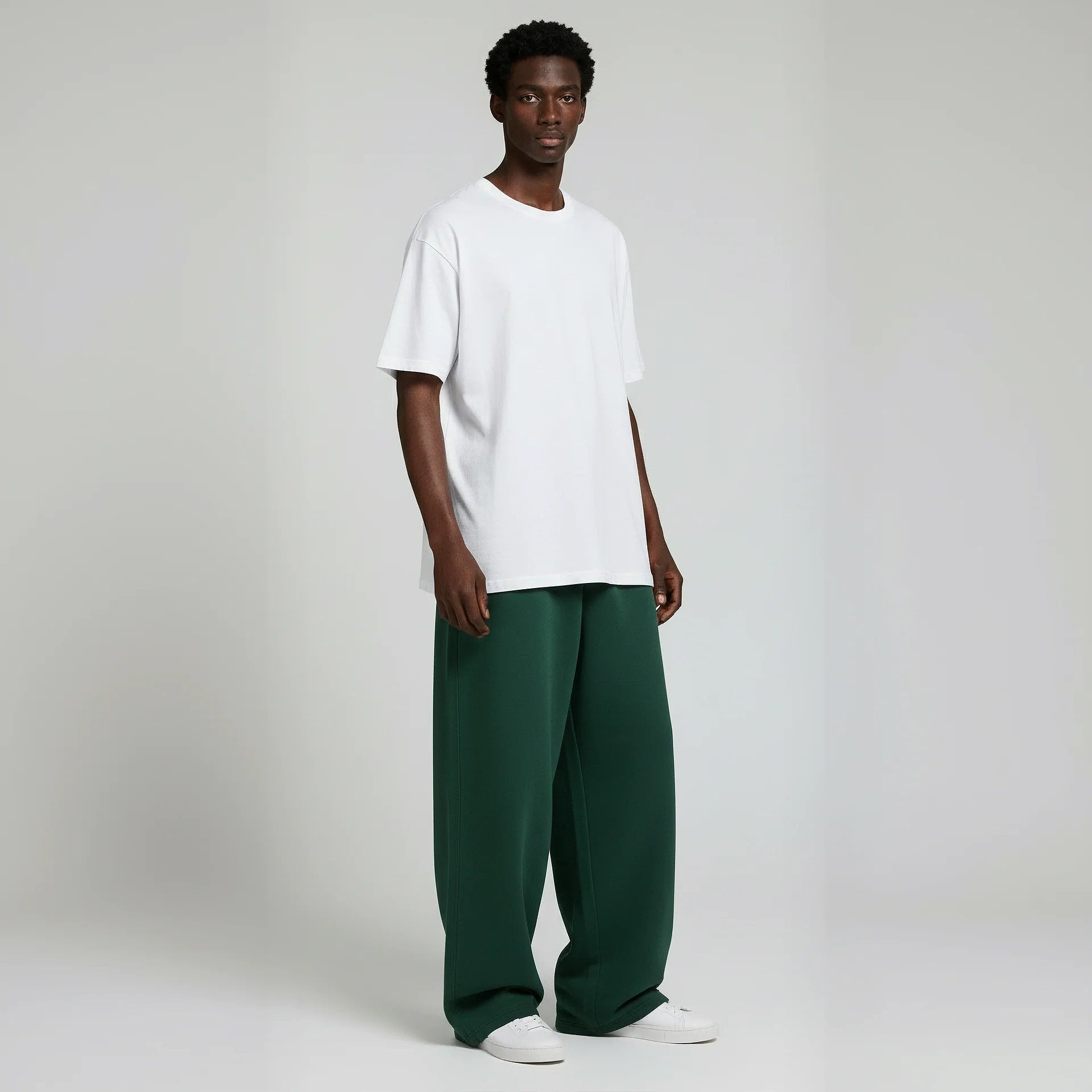 Baggy Trouser- Forest Green-6
