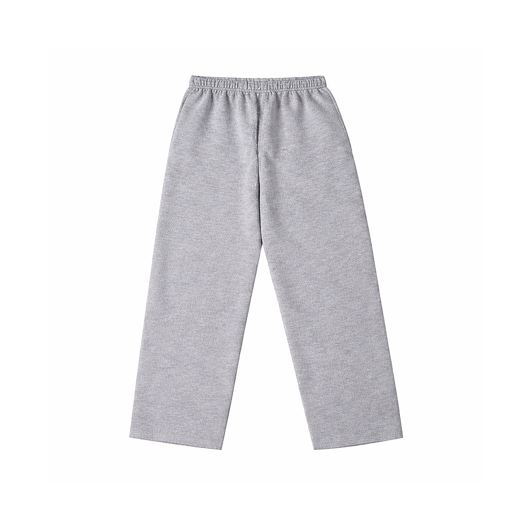 Pack of Baggy Sweatpants- Heather Grey-1