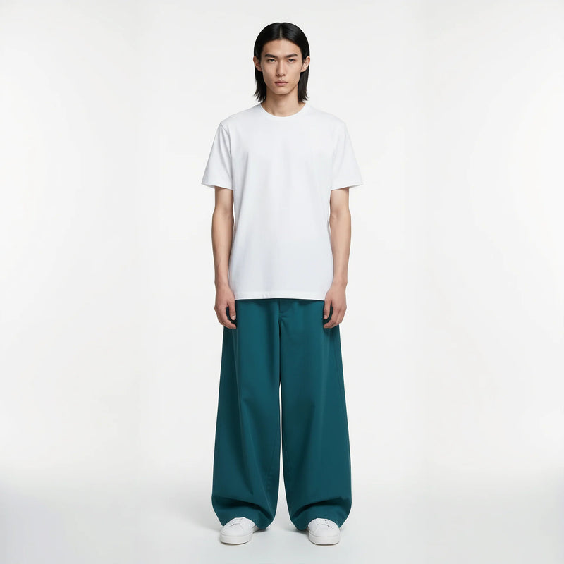 Baggy Sweatpants-Teal-zoom-