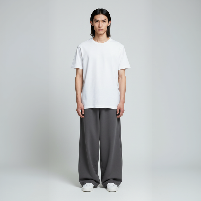 Baggy Trouser- Charcoal-zoom-