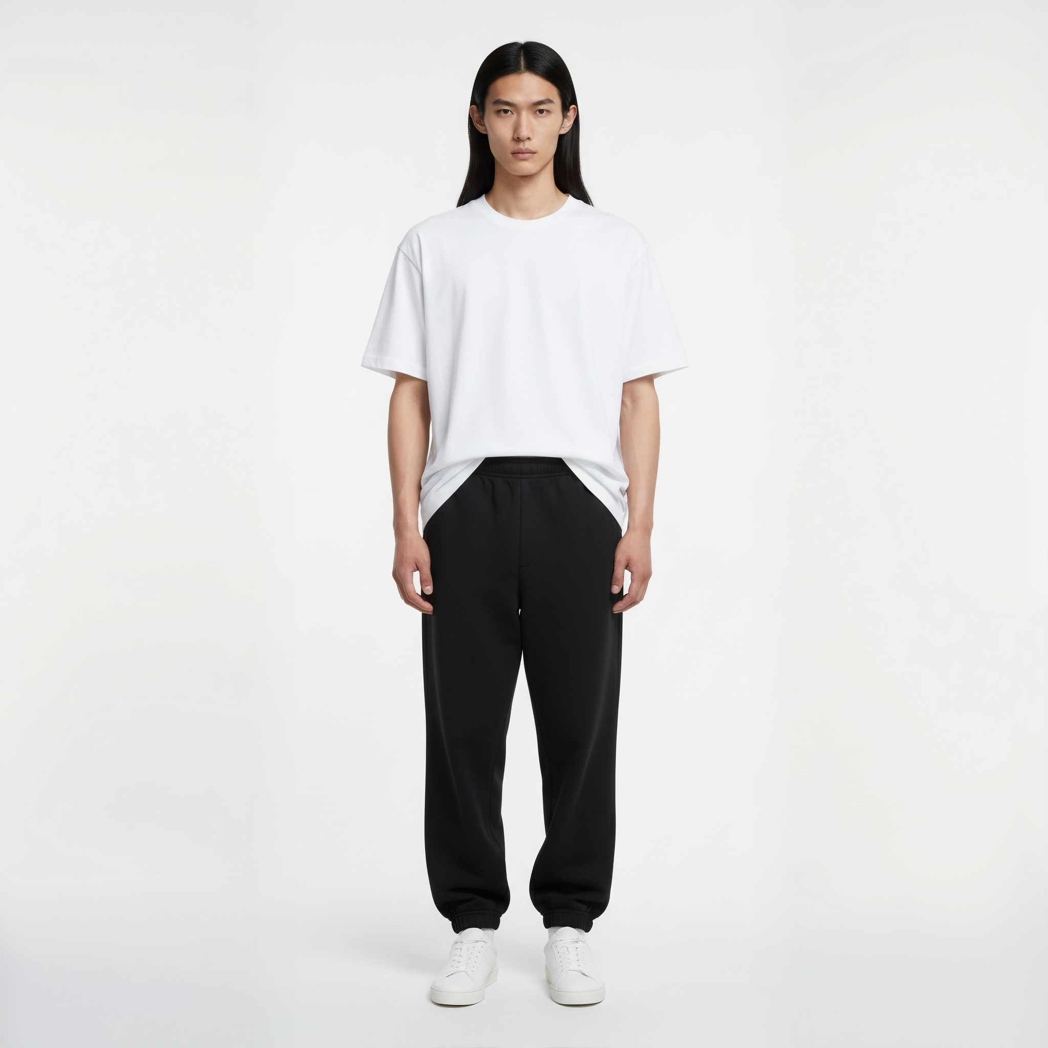 Classic Sweatpants- Black-zoom-6