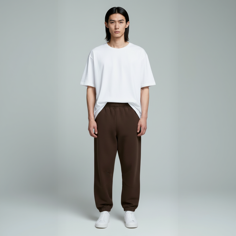 Pack of Classic Sweatpants- Espresso-zoom-