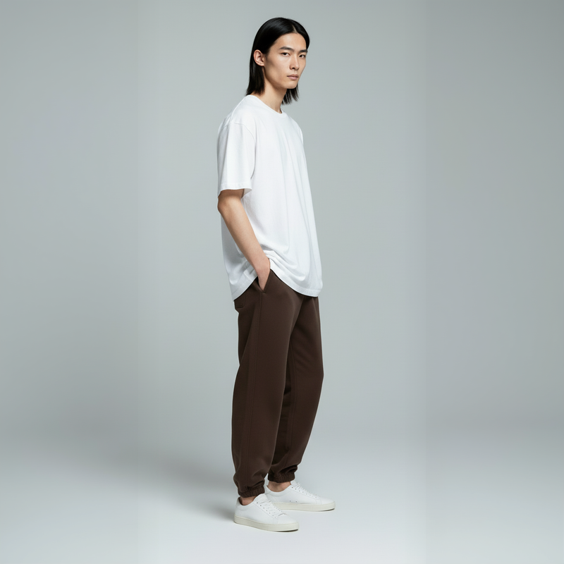 Pack of Classic Sweatpants- Espresso-zoom-