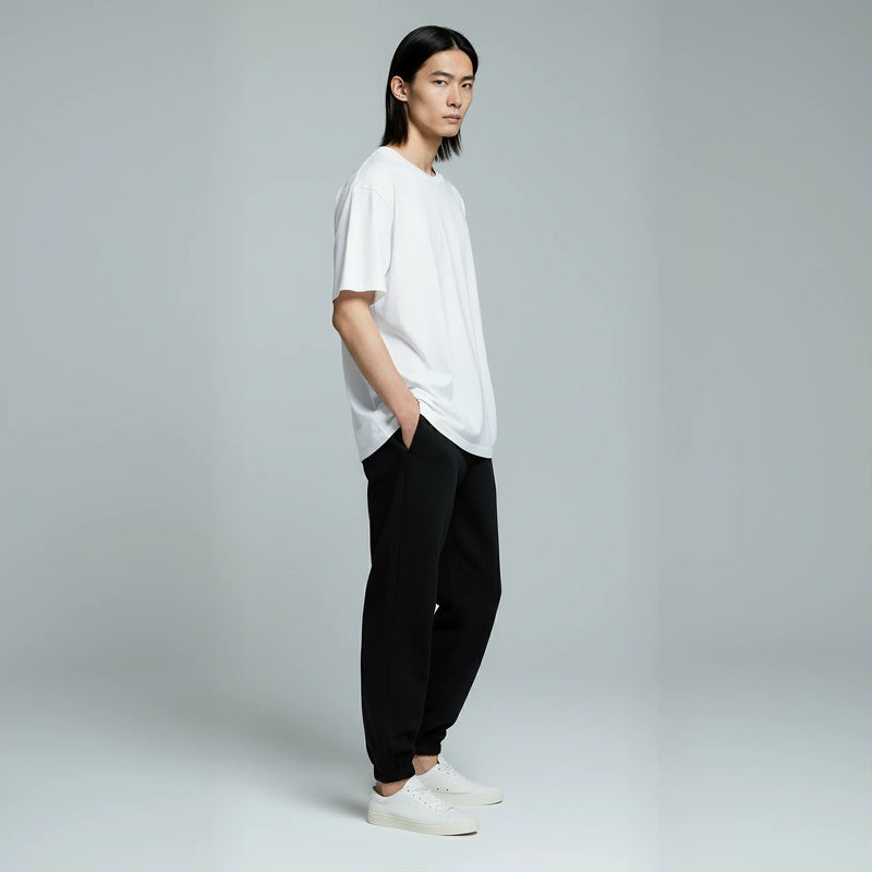 Classic Sweatpants- Black-zoom-