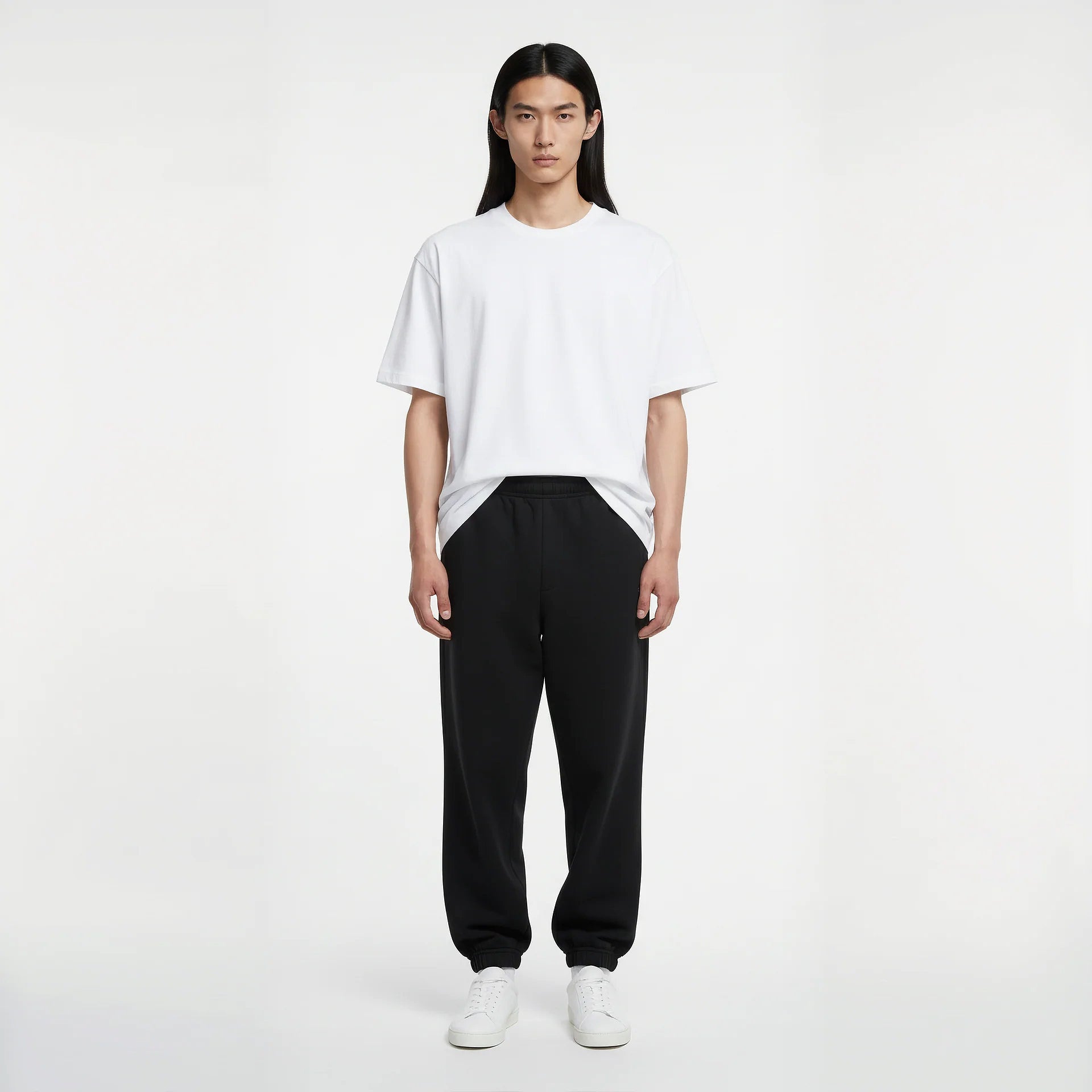 Classic Sweatpants- Black-6