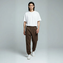 Espresso unisex sweatpants, cozy everyday sweatpants for men and women USA best style