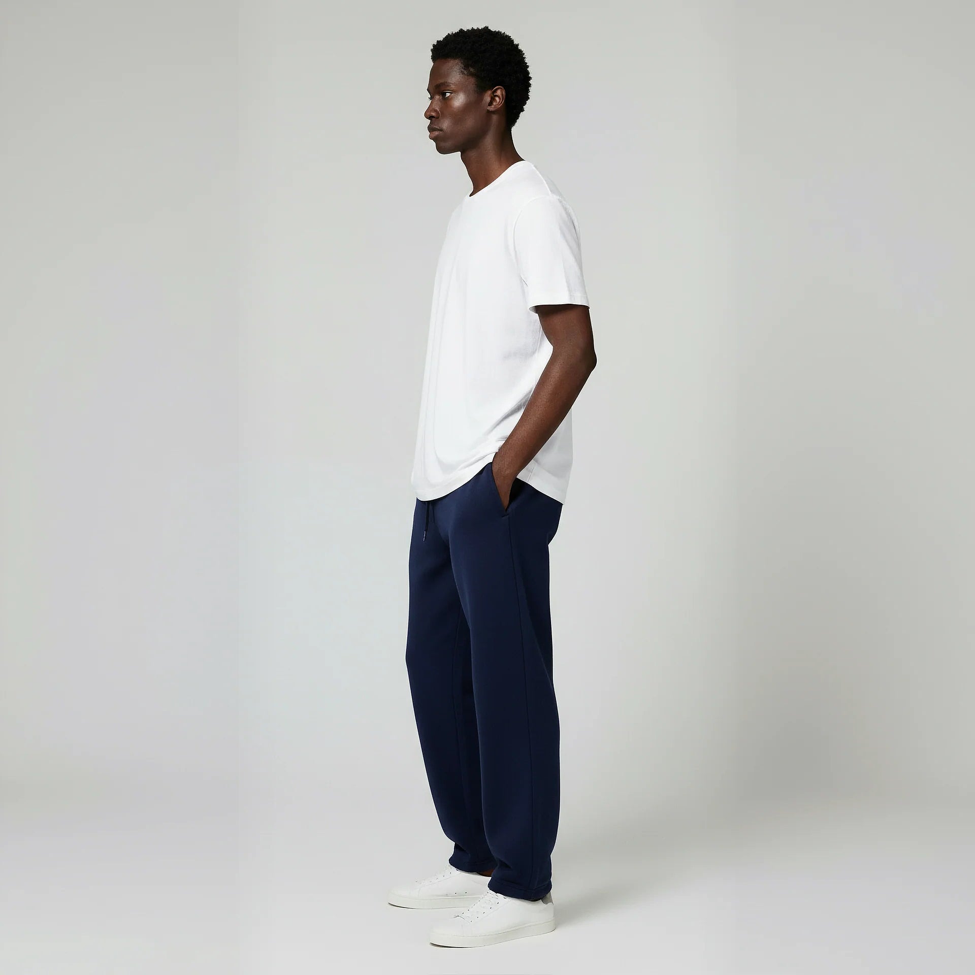 Classic Sweatpants- Navy-4