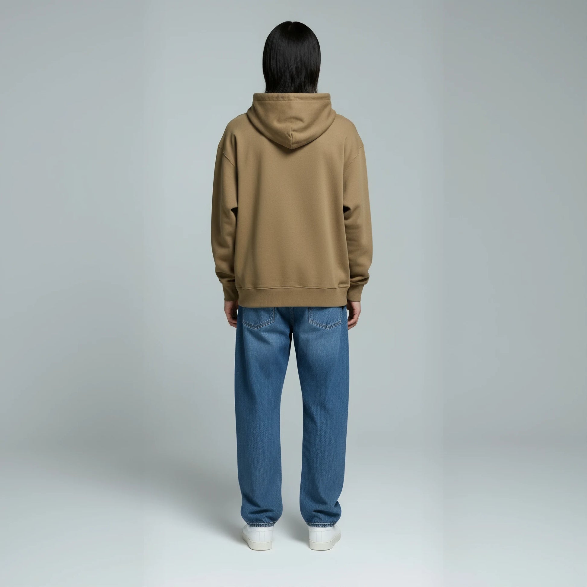 Pack of Drop Shoulder Hoodie- Clay-3