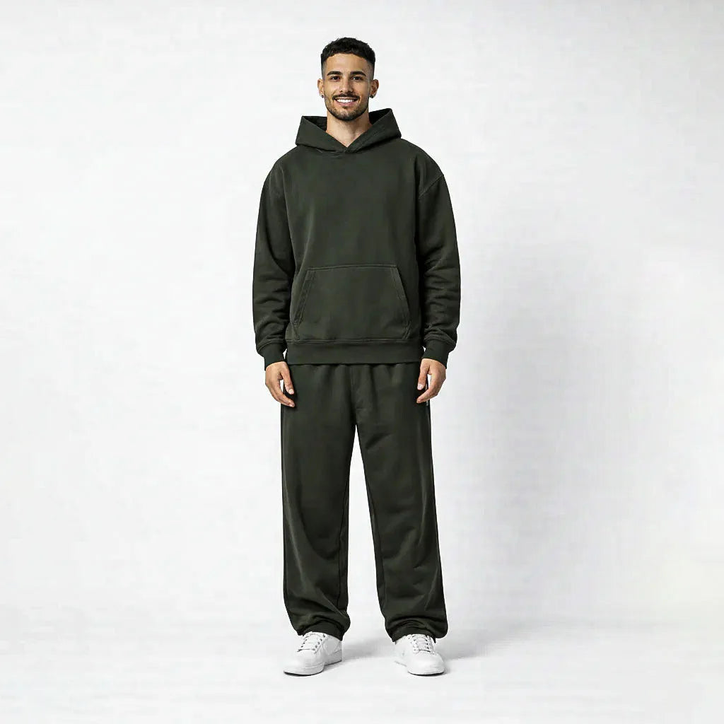 Unisex olive hoodie, comfortable hoodie for men and women casual outfits