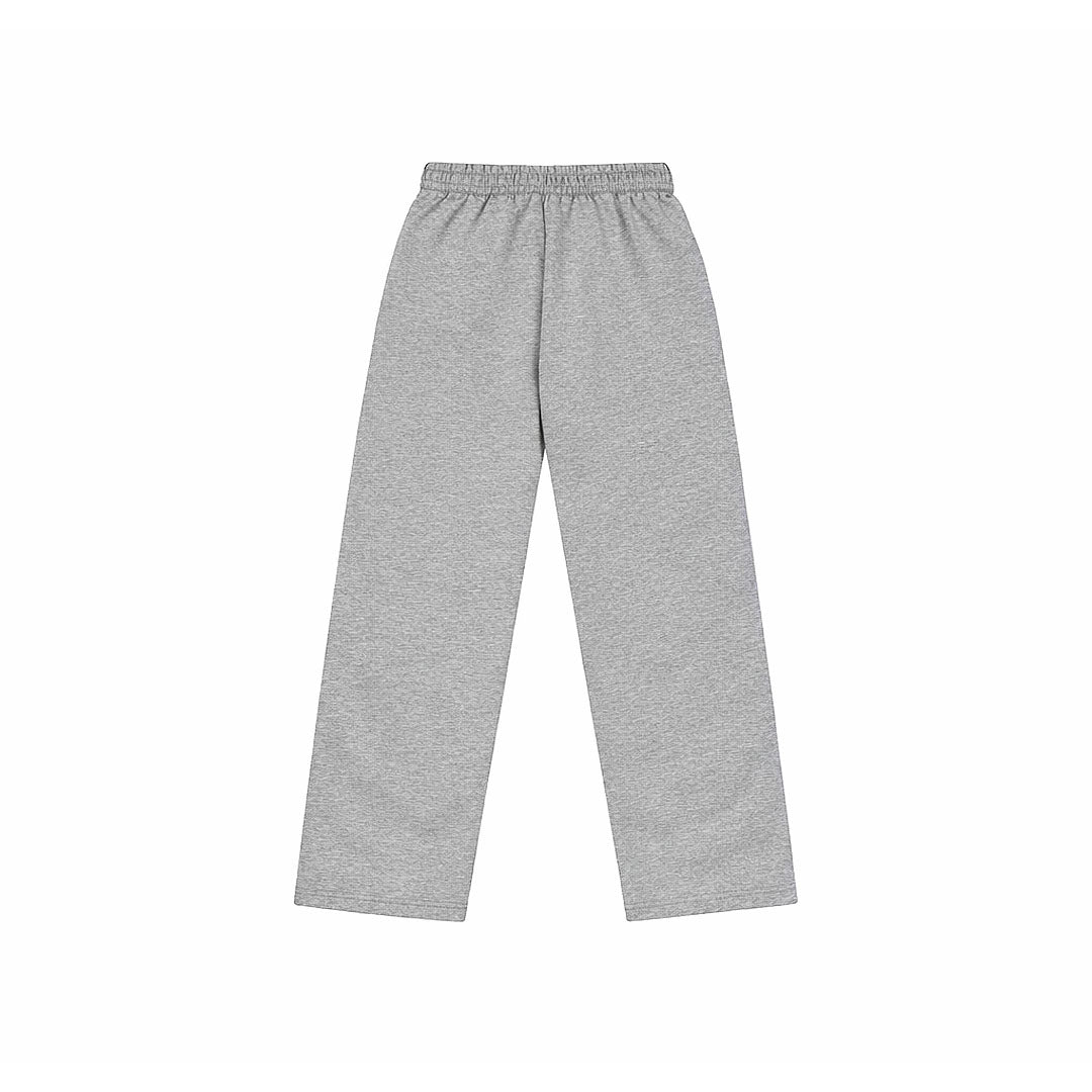 Open Bottom Trouser- Black-8