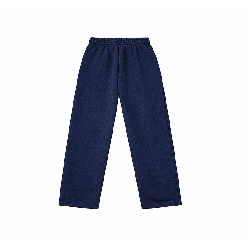 Open Bottom Sweatpant- Charcoal-zoom-