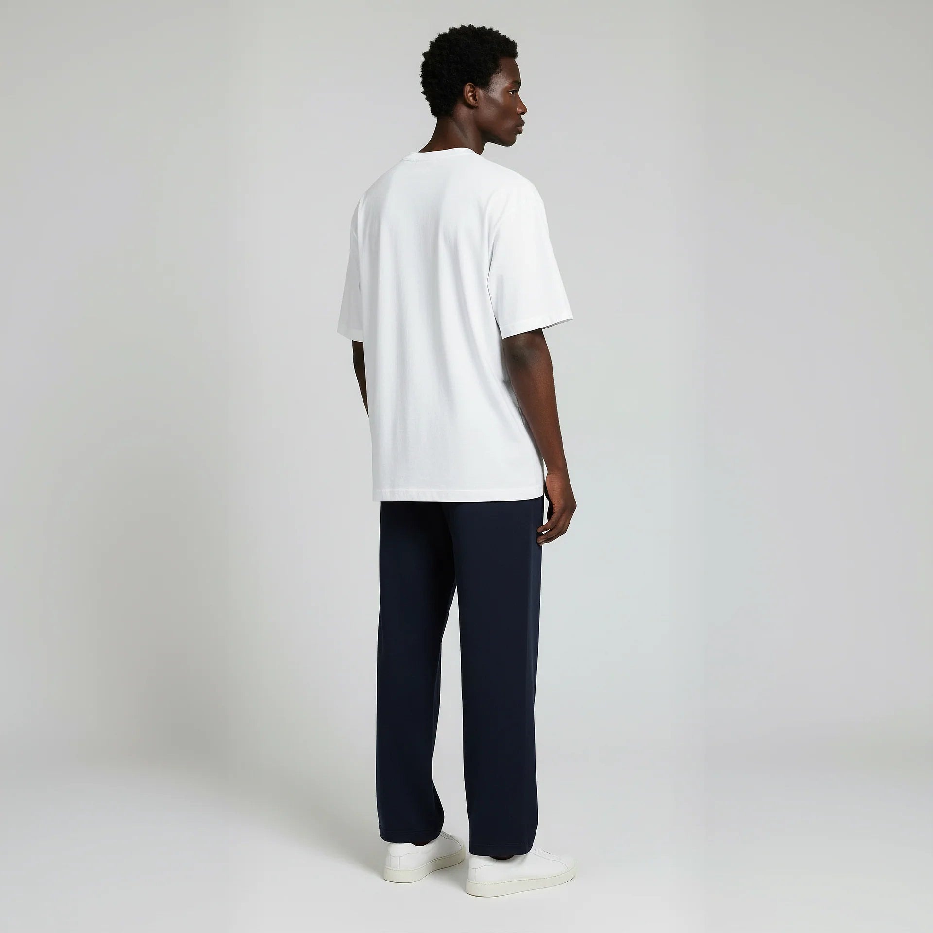 Pack of Open Bottom Sweatpants-  Navy-3