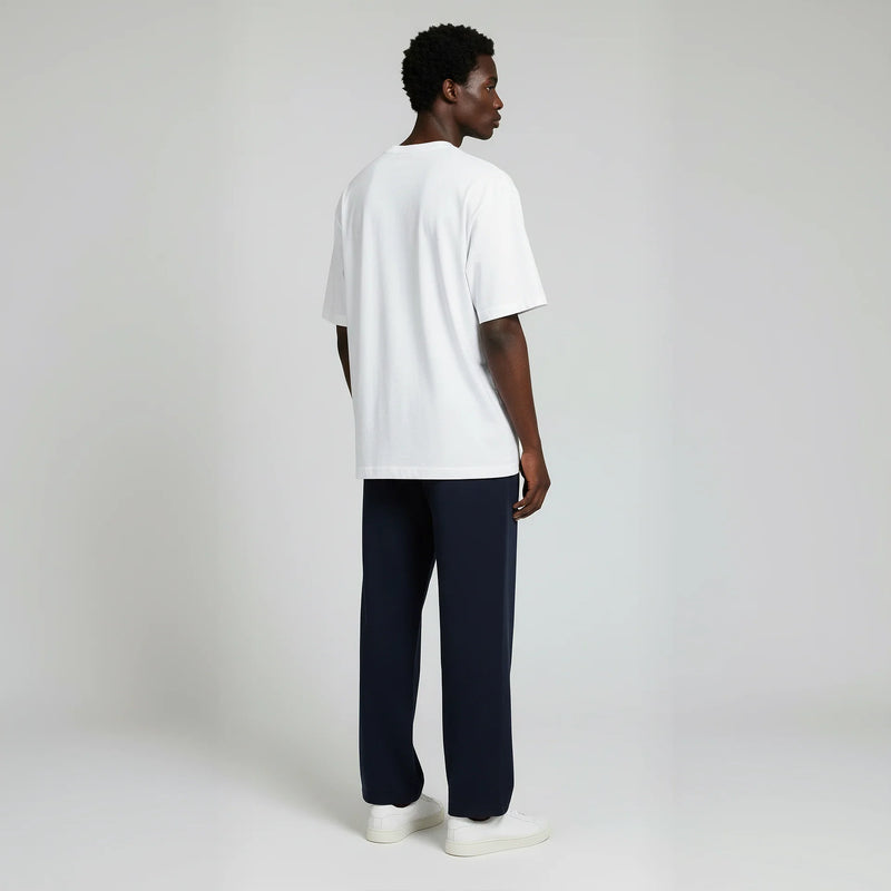 Pack of Open Bottom Sweatpants-  Navy-zoom-