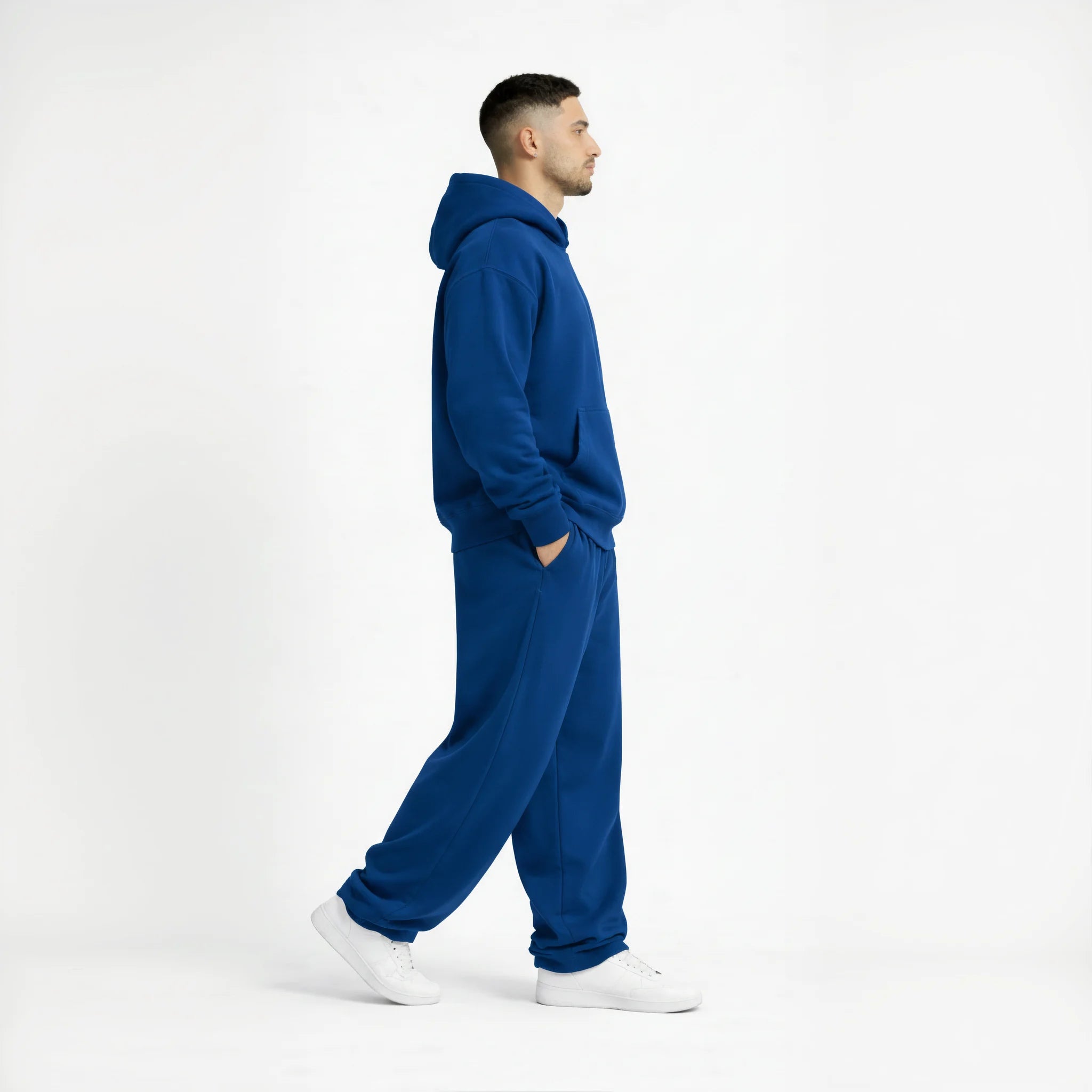 Pack of Drop Shoulder Hoodie-Royal Blue-zoom-5